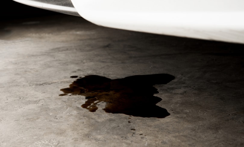 Car Oil Leak