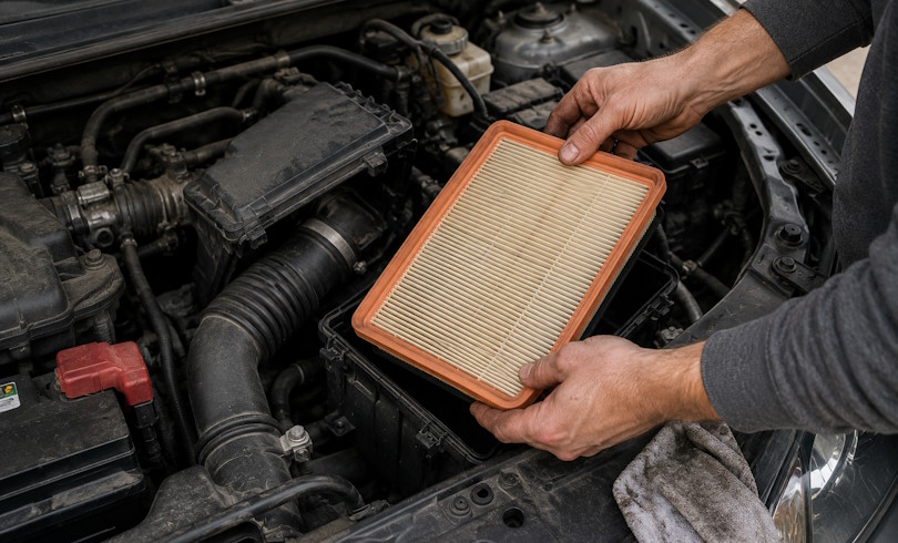 Engine Air Filter Change